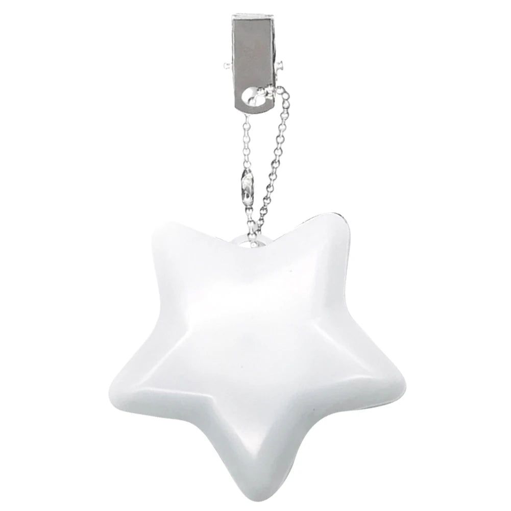 6-1PCS Purse Heart LED Light Automatic Motion Activated Handbag Lamp for Women Bah Purse Charm Purse Heart Keychain Light